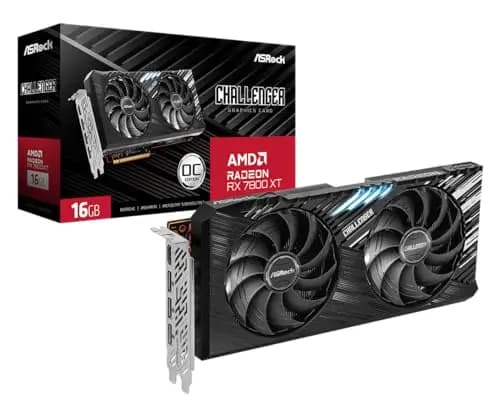 ASROCK Radeon RX 7800 XT Challenger 16GO, 16384 MB GDDR6