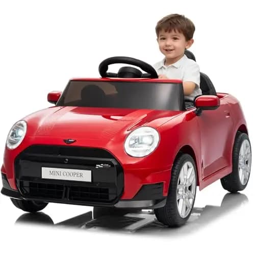 ZoomBuggy Mini Coche Eléctrico Infantil 12V Rojo