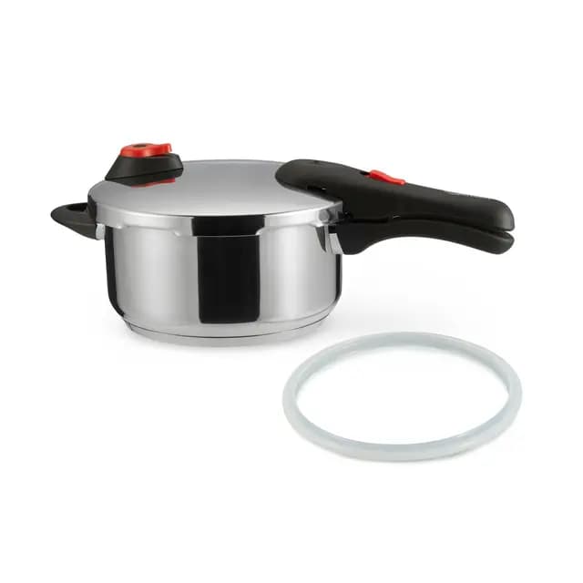 amazon basics olla presión 4l inoxidable