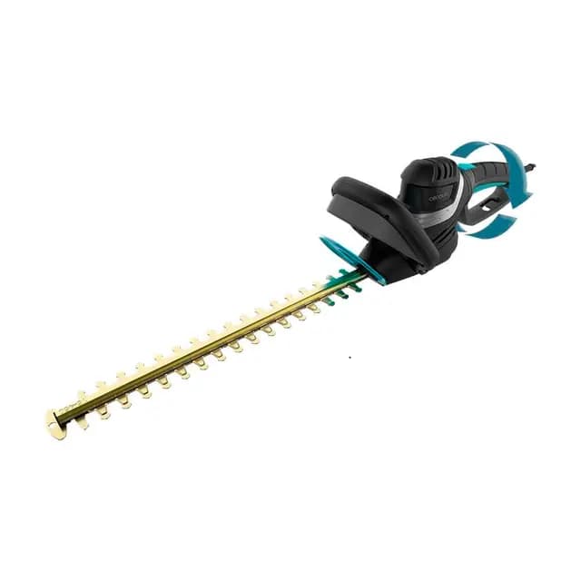Cecotec Cortasetos Longitud Corte hasta 61cm TitaniumSword 610 XL. 500W, Motor sin Escobillas, Brushless, Cuchillas de Titanio, Ramas hasta 20mm, Mando Rotatorio, Sistema de Encendido de Seguridad