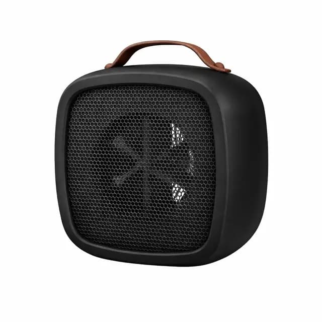 Wonderlamp - Calefactor Portátil Tropico, 500W, Calentamiento Rápido en 3 Segundos, con Asa de Transporte y Apagado Automático, 14,2 x 10,1 x 14,1 cm