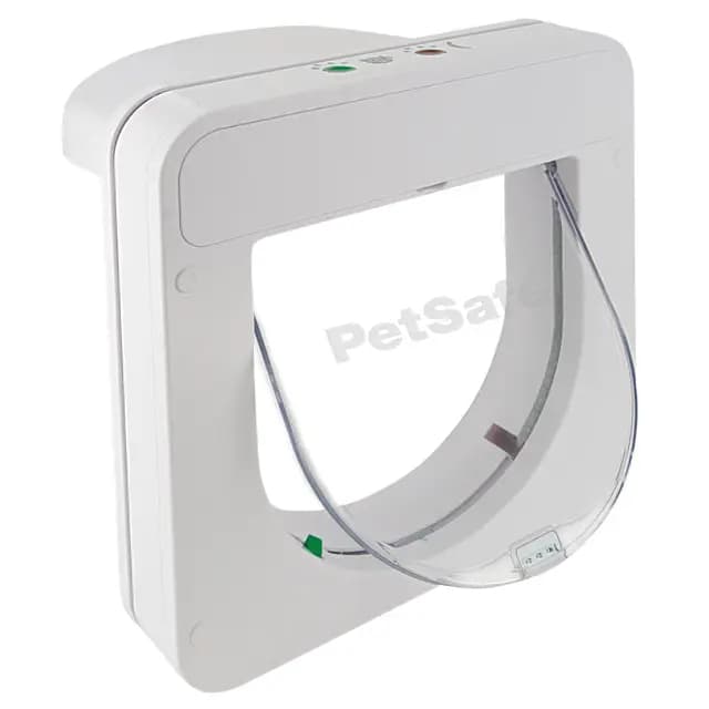 PetSafe Petporte - Gatera con Microchip, Puerta Inteligente para Gatos con Microchip, Acceso Selectivo - hasta 7kg