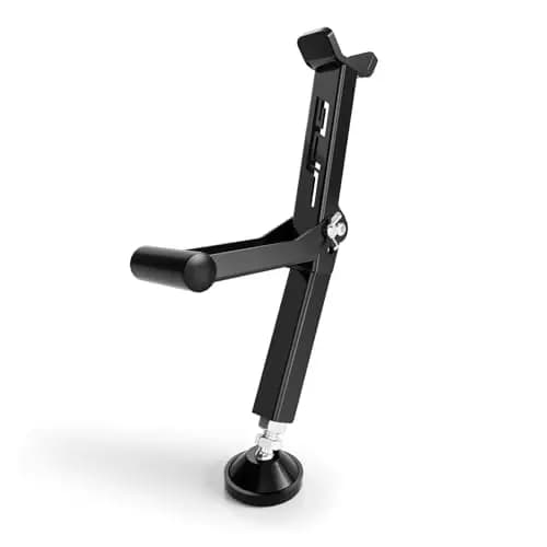 JFG RACING Caballete Moto,Soporte Elevacion Moto,Elevador Moto Universal Caballete Rueda Trasera y Delantera Portátil para Limpiar la Cadena o Las Euedas Accesorios Moto Enduro-Negro