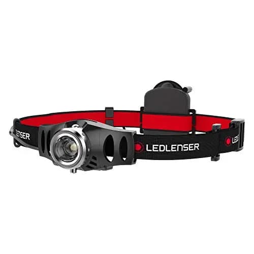 Ledlenser H3.2 Linterna Frontal LED Ligera, enfocable, orientable, 120 lúmenes, Regulable, Haz de luz de Largo Alcance 100 m, alimentada con 3 Pilas AAA