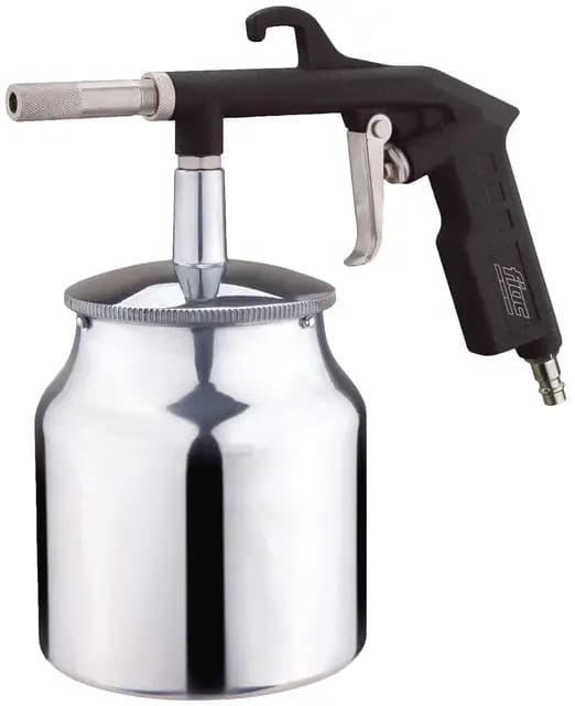 FIAC Pistola de chorro de arena con depósito de 1000 ml, presión máxima 8 bar