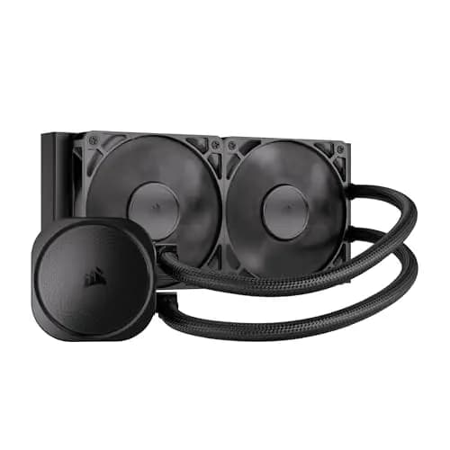 CORSAIR Nautilus 240 RS Refrigeración Líquida de CPU – 240mm AIO – Bajo Nivel de Ruido – Conexión Directa a la Placa Base – Intel LGA 1851/1700, AMD AM5/AM4 – 2X RS120 Ventiladores Incluidos – Negro