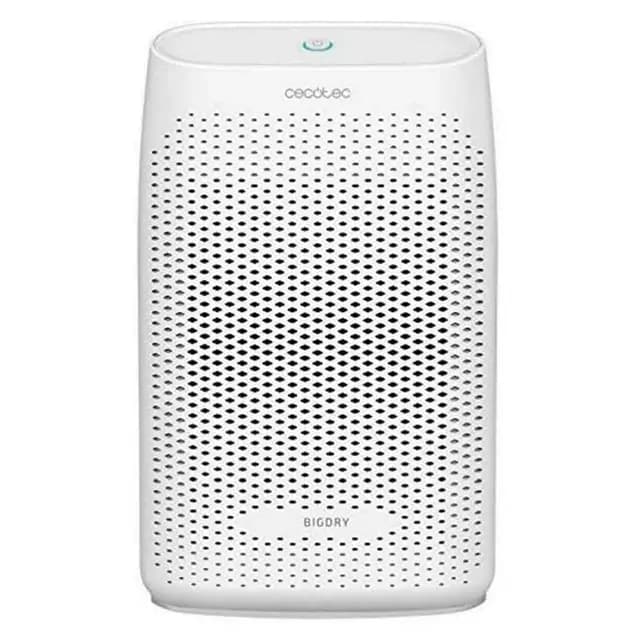Cecotec BigDry 2000 Essential Deshumidificador, 300 ml/día, depósito extraíble de 0,7 litros, Cobertura hasta 15 m2, Filtro extraíble y Lavable, Apagado automático