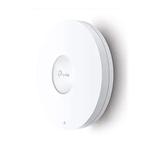 TP-Link EAP610 Punto de Acceso WiFi 6, Velocidad WiFi AX1800, Soporta Mesh, PoE, OFDMA, Roaming Continuo, MU-MIMO. SDN Integrado, Acceso a la Nube, App Omada, Blanco