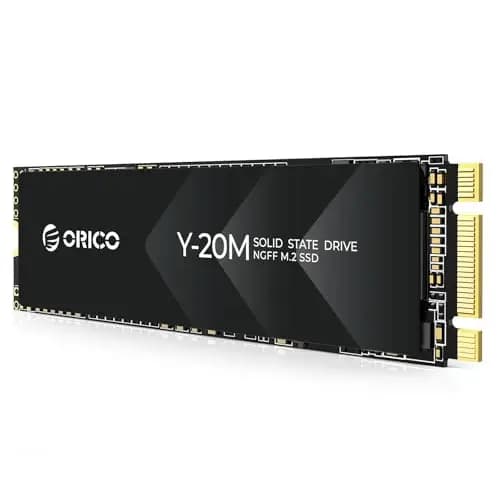 ORICO 1TB M.2 2280 SATA SSD, SATA III 6Gbps M2 SSD con Clave B+M, 500 MB/s Unidad de Estado Sólido Interna para Sobremesa/Portátil - Y20M
