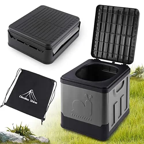 Diealles Shine Baño Portatil o 120 Piezas Bolsas de Aseo para Camping