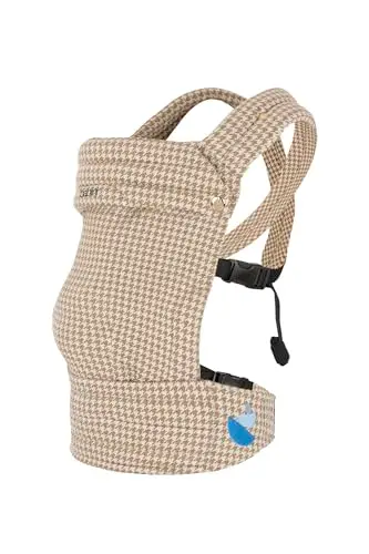 Mochila Portabebés Ergonómica Unisex, Babero Extraíble Hipoalergénico, Soporte Cómodo para Bebés de 3.2kg a 16kg - Lavable a Máquina, Transpirable, Múltiples Posiciones de Porteo