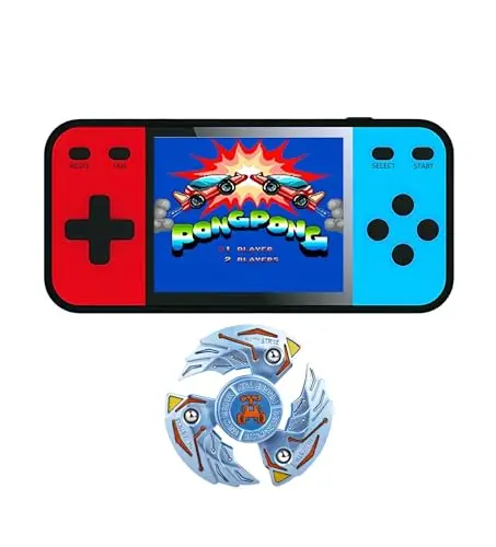 Pantalla de 3.0" Colorida Consola de Juegos Retro 240 Videojuegos Salida AV Juego Electrónico Portátil para Estudiantes Juguete Portátil para Niños/Cumpleaños