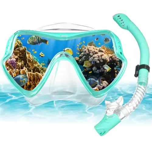 aoosa set snorkel panorámico antivaho