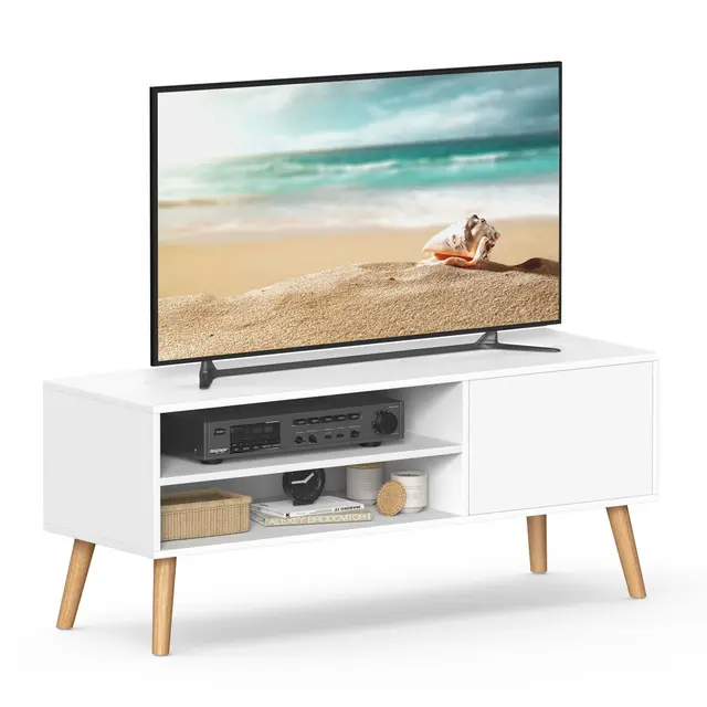 vasagle mueble tv 120 cm 55 pulgadas