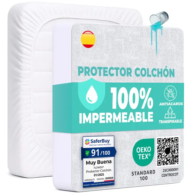 flowen protector colchón 90x190
