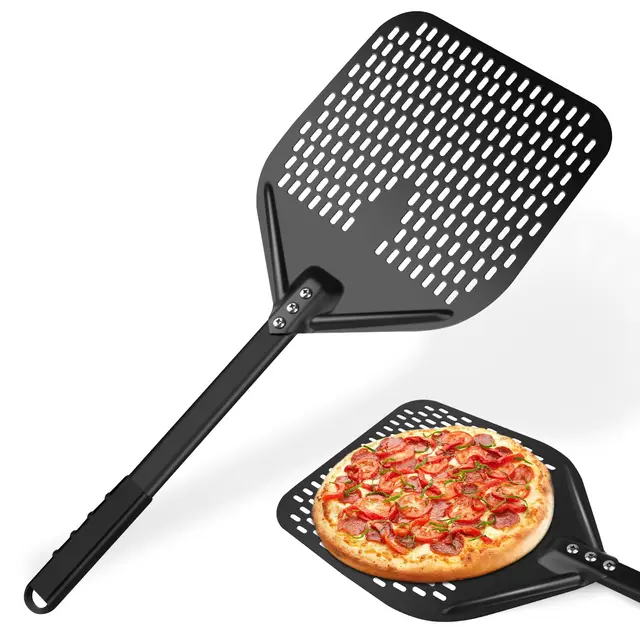 qoubnic pala pizza perforada 12"