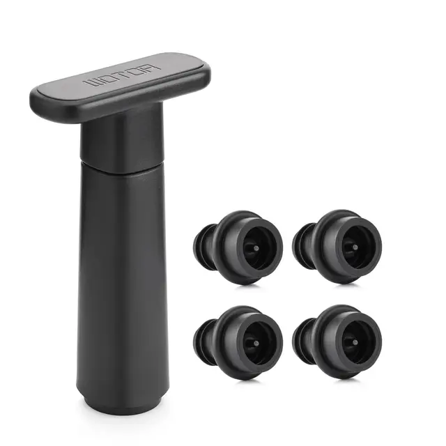 wotor wine saver bomba de vacío con 4