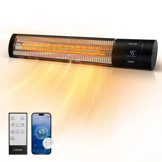 zmishibo qhi-20w calefactor infrarrojos