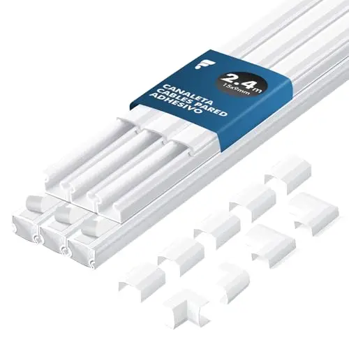 shinfly ct-6s canaleta adhesiva 2,4m