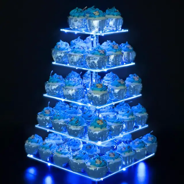 ulifeme 5sb-1 soporte cupcakes 5 pisos