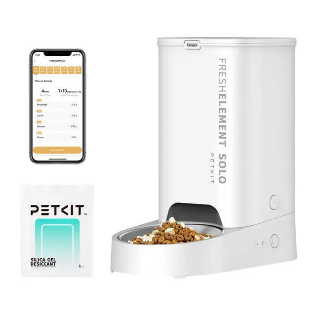 PETKIT D4 Comedero Automático WiFi Dispensador de Pienso 3L