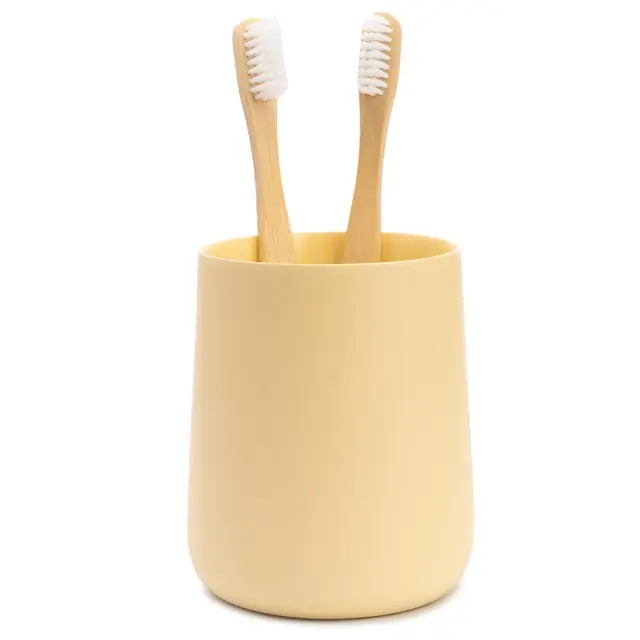 yew design portacepillos con vaso