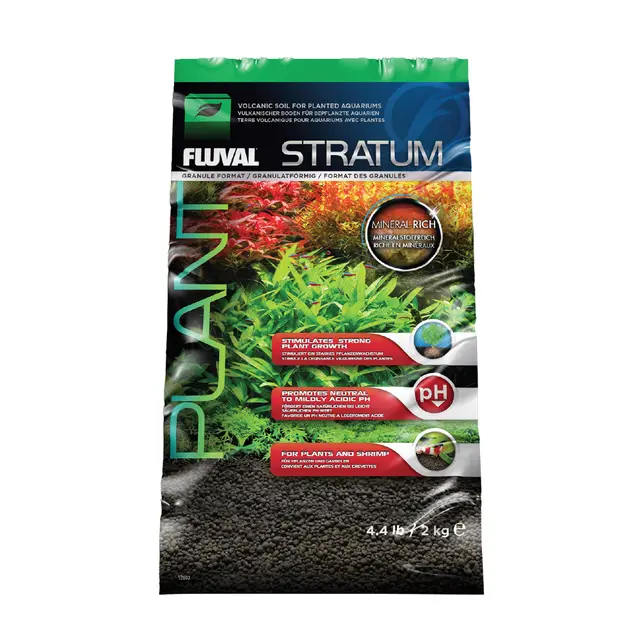 fluval rico minerales sustrato plantas