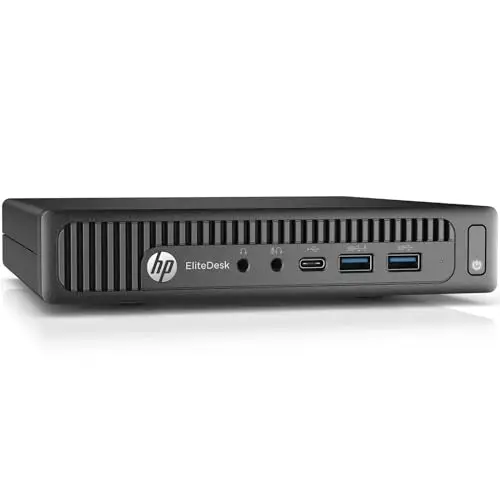 HP Mini PC Computer Desktop EliteDesk 800 G2, Procesador Core i5-6400T, Memoria RAM 8GB, Disco SSD 240GB, Win 11 Pro (Reacondicionado)