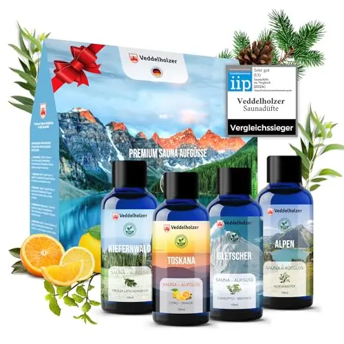 veddelholzer bio kit sauna 4x100ml