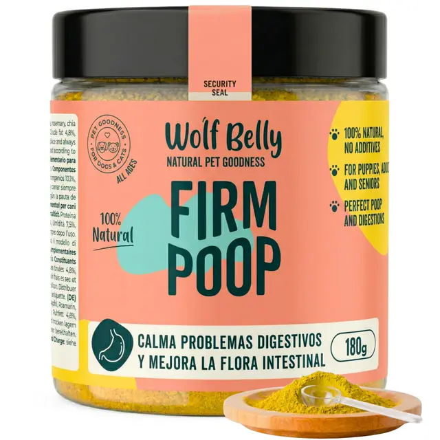 Wolf Belly Suplemento Probiótico Digestivo para Perros 180 g