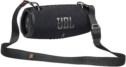 JBL Xtreme 3 - Altavoz Impermeable portátil inalámbrico con Bluetooth con Cable de Carga, en Negro