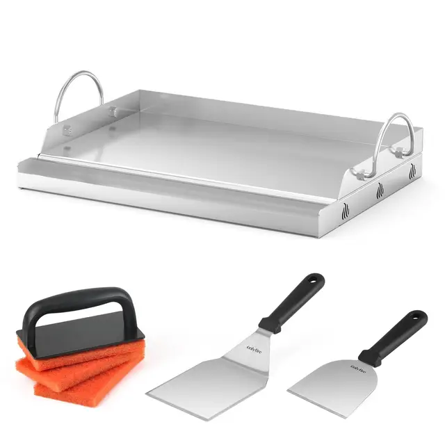 onlyfire plancha gas acero inoxidable