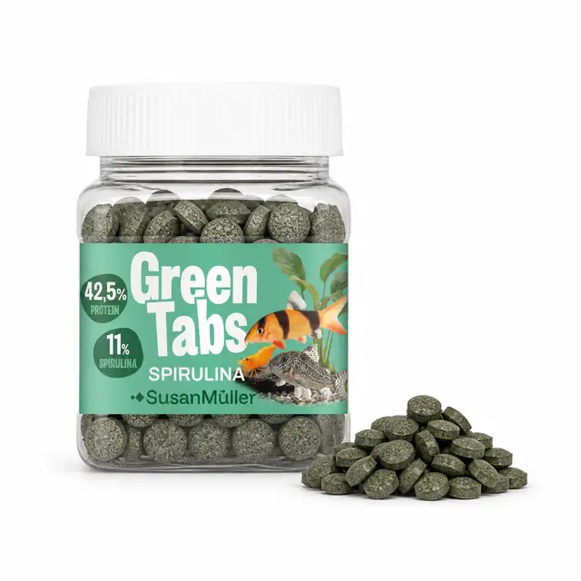 susan müller green tabs spirulina