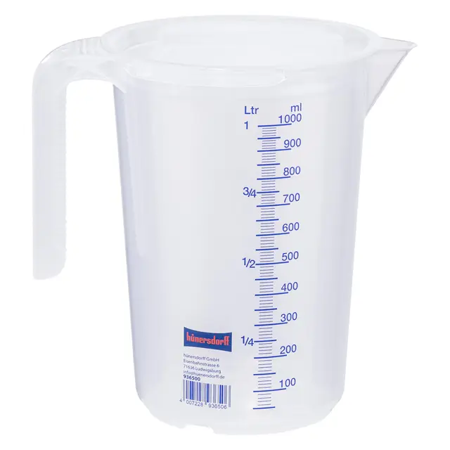 hünersdorff 936500 jarra graduada 1l