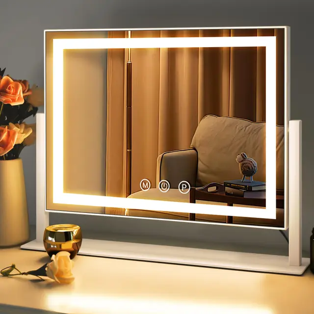 luxevue espejo maquillaje con luces led