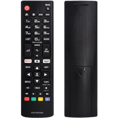 Mando Universal TV LG AKB75095308 - Reemplazo Mando LG Smart TV con identicas Funciones