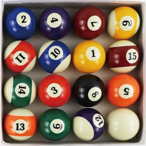 susggo set bolas billar americano 57,2mm