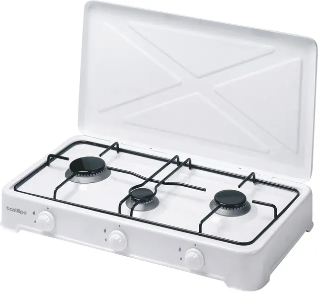 Cocina de Gas Butano o Propano, 3 Fuegos