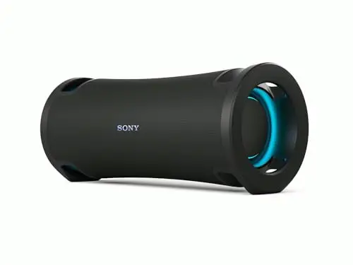 Sony ULT FIELD 7 Altavoz inalámbrico bluetooth portátil con ULT POWER SOUND y Deep Bass, altavoz X-Balanced, 30H de batería, IP67, resistente al agua, iluminación LED, micrófono, entrada para guitarra