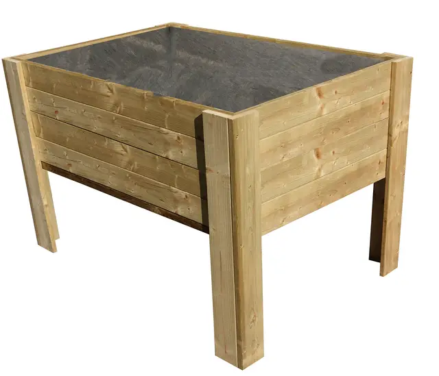 Mesa de Cultivo (huerto Urbano) Especial hortalizas Profundas 120x80x80 cm 40 cm Profundidad