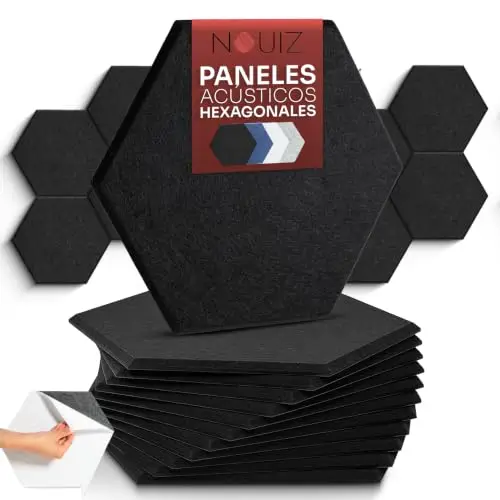 nouiz pack 12 paneles acústicos