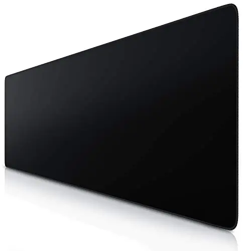 TITANWOLF - Alfombrilla de Ratón de Gran Tamaño 1200x400mm – Mouse Pad Gaming XXL - Precisión y Velocidad en Juegos - Antideslizante, Resistente al Agua - Superficie de Tejido - para Ratón y Teclado