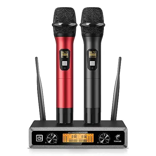 tonor sistema micrófono dual uhf