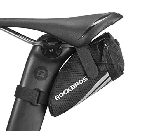 rockbros bolsa de sillín mini s negro