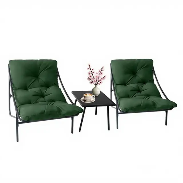 conjunto jardín delongke 3 piezas verde