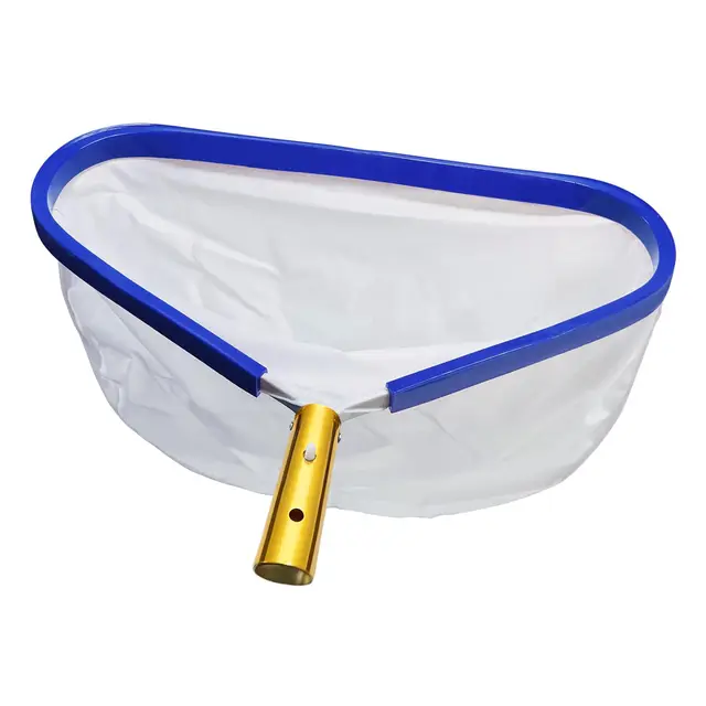 Bseical Recoge Hojas para Piscina, Profesional Red Piscina Limpieza, Recogehojas Piscina, con Malla Fina & Bolsa Grande, Accesorios Piscina Recogehojas para Limpiar Hojas/Insectos (43 x 23 x 36 cm)
