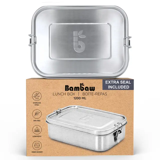 bambaw fiambrera acero inoxidable 1200