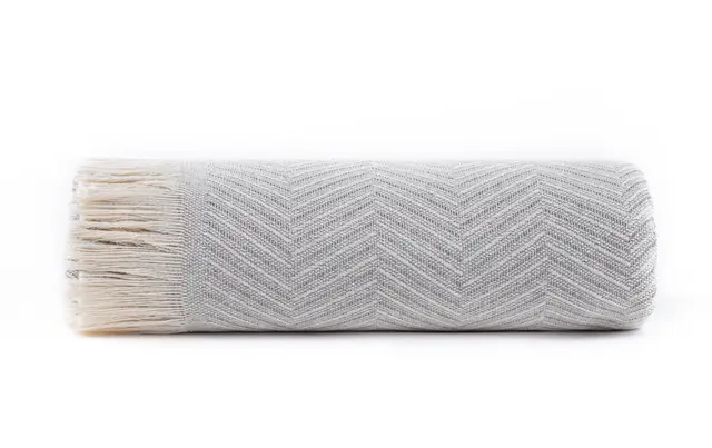 todocama foulard gris claro reversible