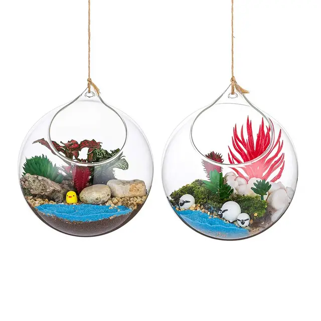 glasseam bolas de cristal colgantes 2