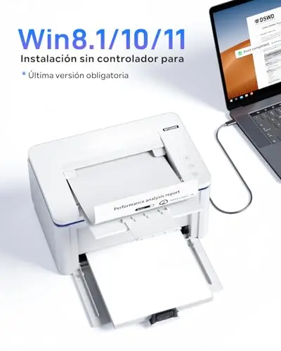 PANTUM BP2309W Impresora Láser Monocromo WiFi, Pequeña para Casa y Oficina (A4, 20 ppm, Wi-Fi Direct, Bluetooth, USB, AirPrint, Mopria), con 1 Tóner de Inicio Original
